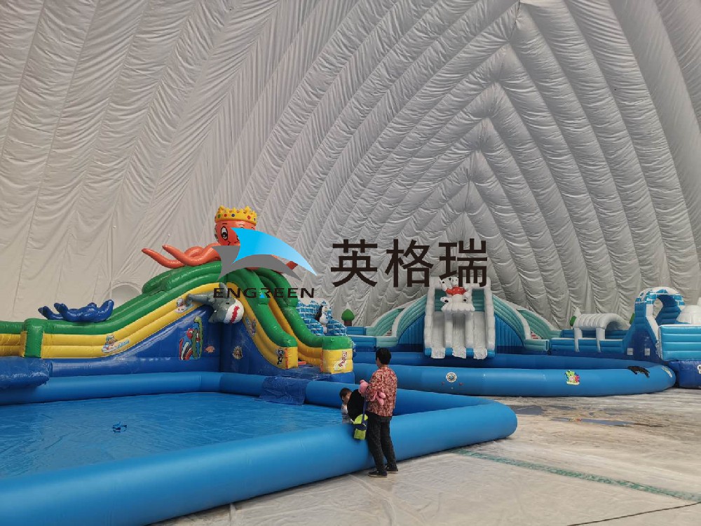氣膜搭建的室內(nèi)水上樂園，你心動了嗎？