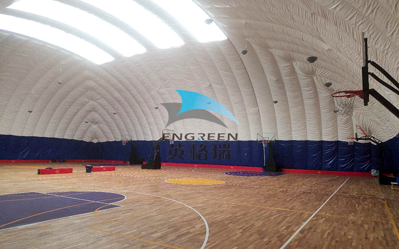 校園氣膜體育館，舒適的健身環(huán)境，促進學生身心健康共同發(fā)展