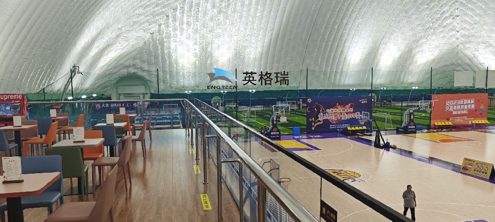 立冬，氣膜體育館：給你一個溫暖的運動天堂